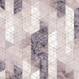 Изображение #31536 Flower geometry pink