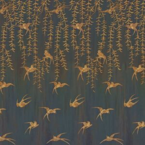 Изображение #31164 Japanese Birds midnight green