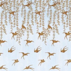 Изображение #31165 Japanese Birds blue indigo