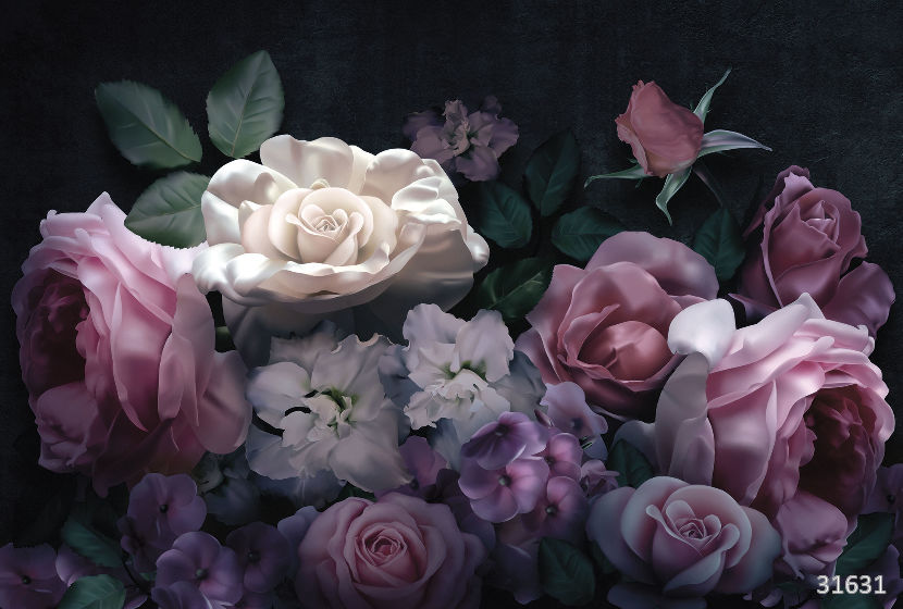 Изображение #31631 Bouquet of roses purple