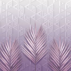 Изображение #32602 Palm leaves pink