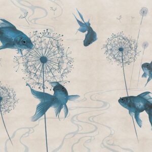 Изображение #33851 Soaring fish blue