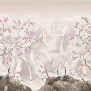 Изображение #33929 Mountain peaks pink