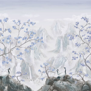 Изображение #33931 Mountain peaks blue
