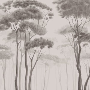 Изображение #34086 Fog in the forest sepia