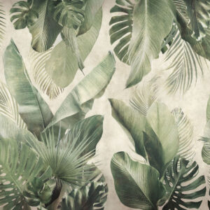Изображение #34203 Palm leaves sepia