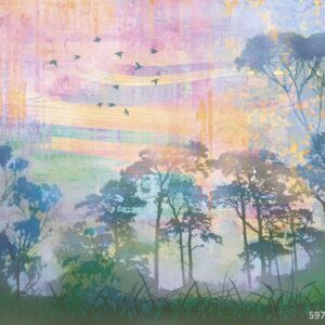 Изображение #5970 Shades. Birds and forest